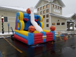 Inflated Basketball Challenge - 2 person