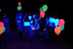 Blacklight Dance Party